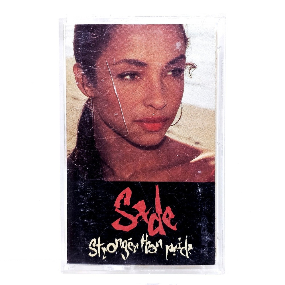 Sade Stronger Than Pride Cassette Tape Album 1988 Vtg
